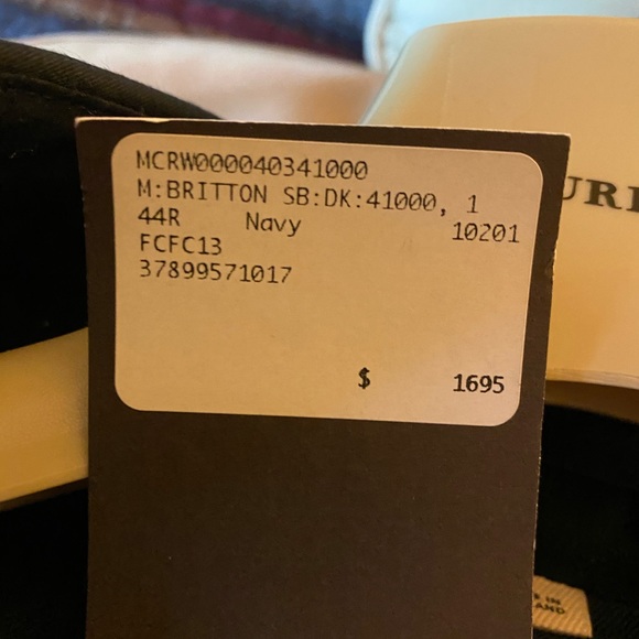 💥2xHP💥 Burberry London Britton Men’s Trench - Picture 8 of 9